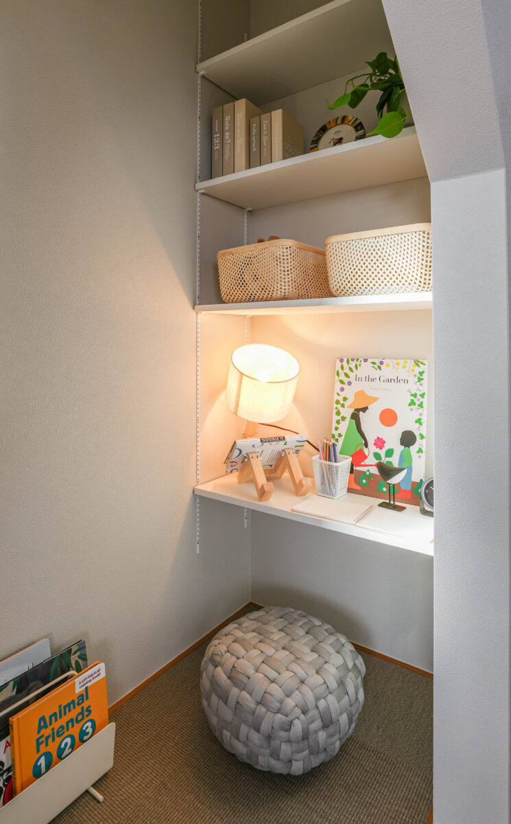 階段下ヌックはキッズ仕様に